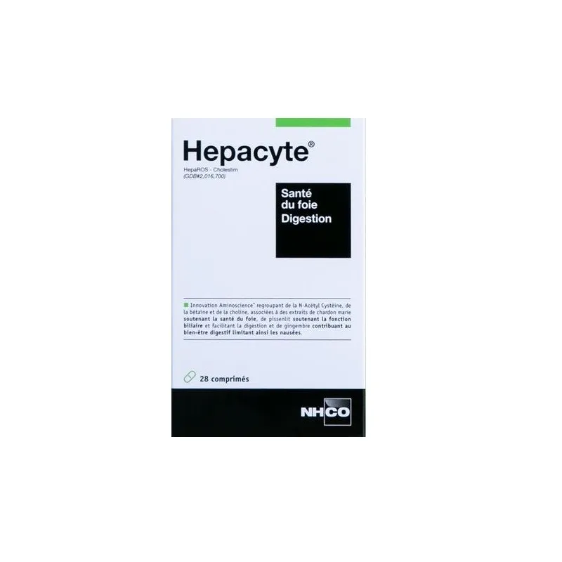 NH-CO Hepacyte Santé du Foie 28 Comprimés