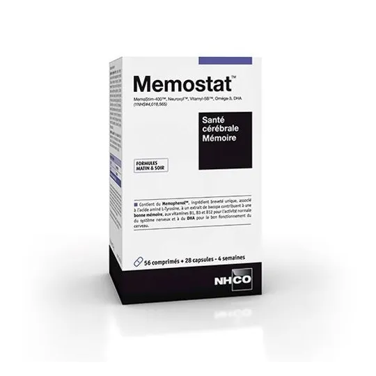 NH-CO Memostat 56 comprimés et 28 gélules