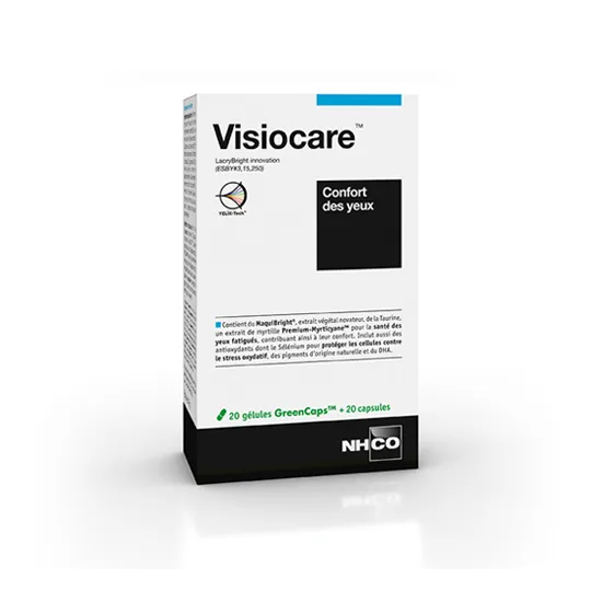 NH-CO Visiocare Confort des Yeux 20 gélules+20 capsules NH-CO Visiocare Confort des Yeux 20 gélules+20 capsules