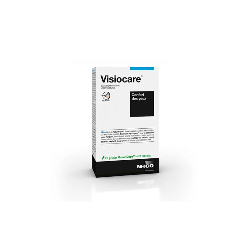 NH-CO Visiocare Confort des Yeux 20 gélules+20 capsules NH-CO Visiocare Confort des Yeux 20 gélules+20 capsules