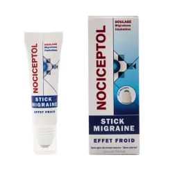 Nociceptol Stick Migraine Effet Froid 10ml