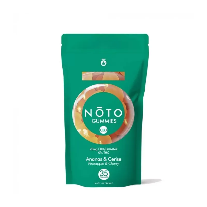 Noto 35 Gummies CBD 20mg Ananas Cerise Noto 35 Gummies CBD 20mg Ananas Cerise