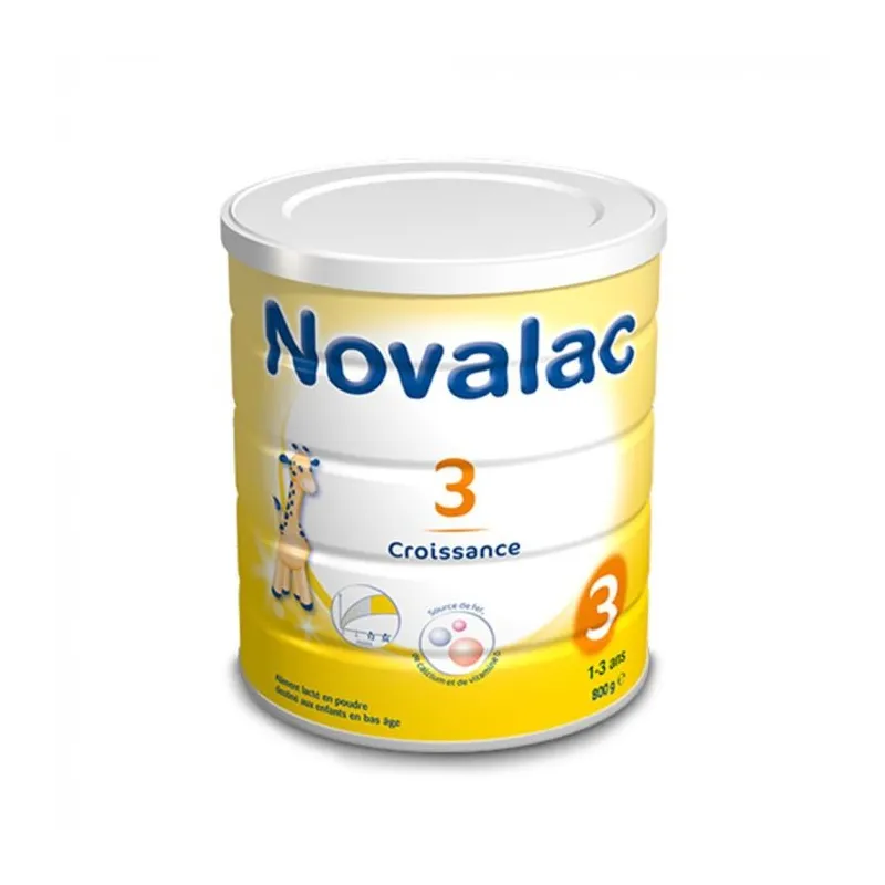 Novalac 3 Croissance de 1-3 ans 800g Novalac 3 Croissance de 1-3 ans 800g