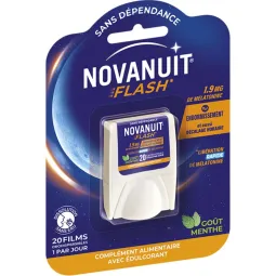 Novanuit Flash 1.9mg Mélatonine Menthe