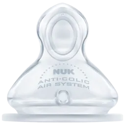 Nuk 2 Tétines Physiologiques 6 à 18 mois Taille XL Silicone