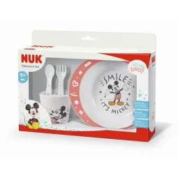 Nuk Coffret Vaisselle Mickey 9 mois et plus