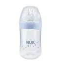 Nuk Nature Sens Biberon 6-18 mois Taille M Bleu