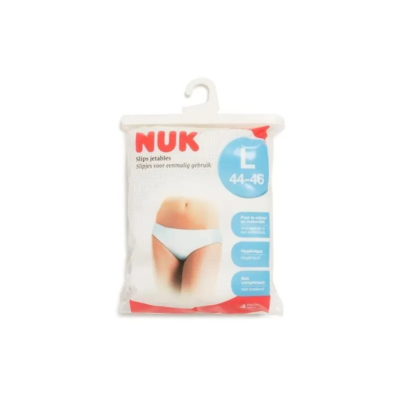 Nuk Slips Jetables Taille L 44-46 X4