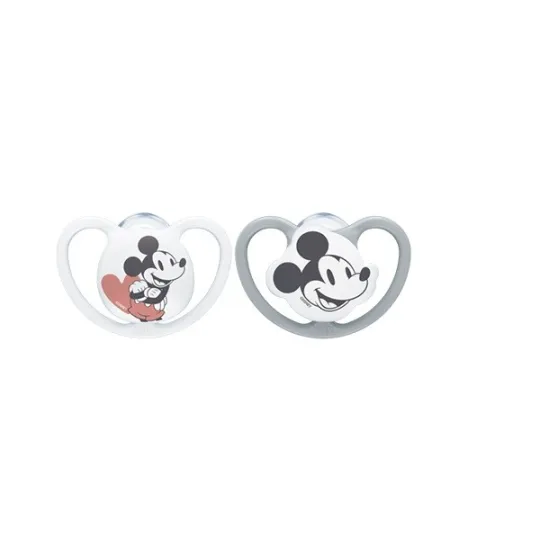 Nuk Space 2 Sucettes Mickey 18-36 mois Nuk Space 2 Sucettes Mickey 18-36 mois
