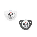Nuk Sucette Disney Mickey Physiologique Silicone 2 ème Age lot de 2