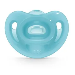 Nuk Sucettes Sensitive Bleu Vert 0-6 mois Duo