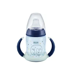 Nuk Tasse d'Apprentissage Nuit à Embout Souple 6-18 Mois 150ml-Bleu