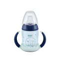 Nuk Tasse d'Apprentissage Nuit à Embout Souple 6-18 Mois 150ml-Bleu Nuk Tasse d'Apprentissage Nuit à Embout Souple 6-18 Mois 150ml-Bleu