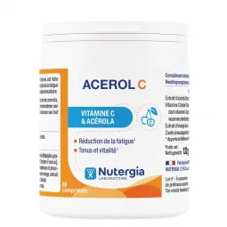 Nutergia Acerol C 60 comprimés