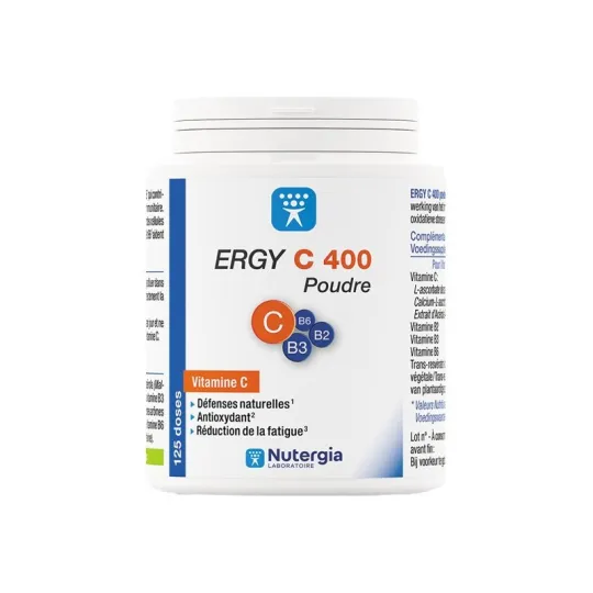 Nutergia Ergy C 400 Poudre 125g Nutergia Ergy C 400 Poudre 125g