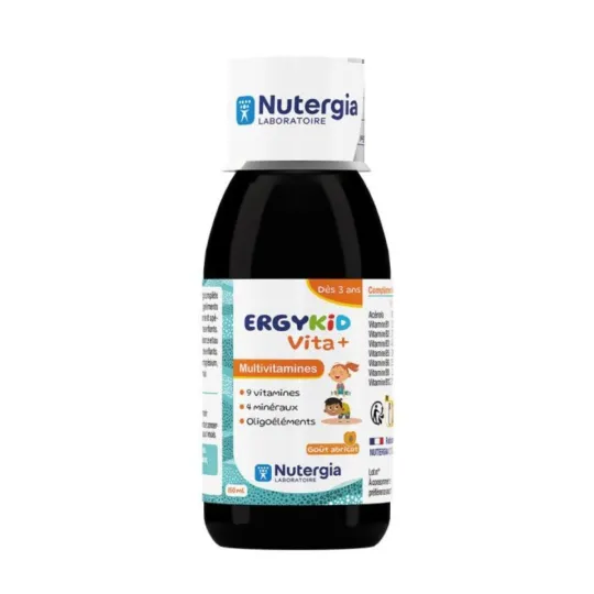 Nutergia Ergy Kid Vita+ Multivitamines 150ml Nutergia Ergy Kid Vita+ Multivitamines 150ml