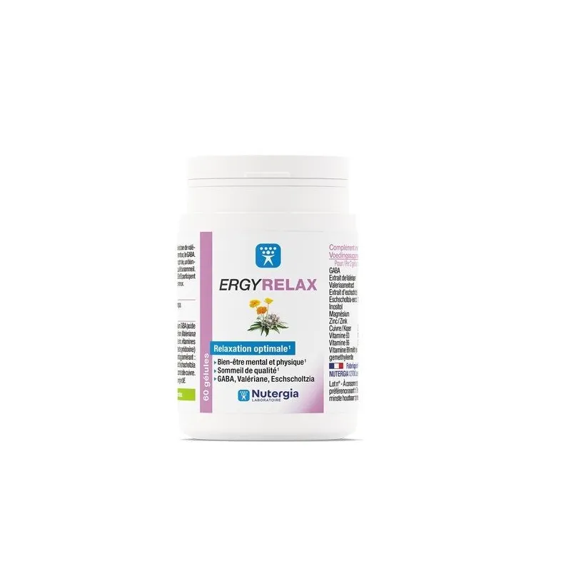 Nutergia Ergyrelax 60 gélules