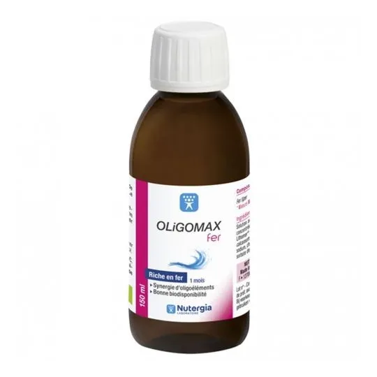 Nutergia Oligomax Fer 150ml Nutergia Oligomax Fer 150ml