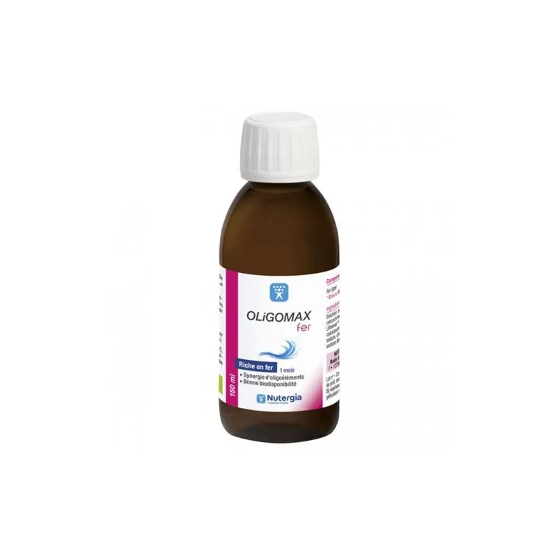 Nutergia Oligomax Fer 150ml Nutergia Oligomax Fer 150ml