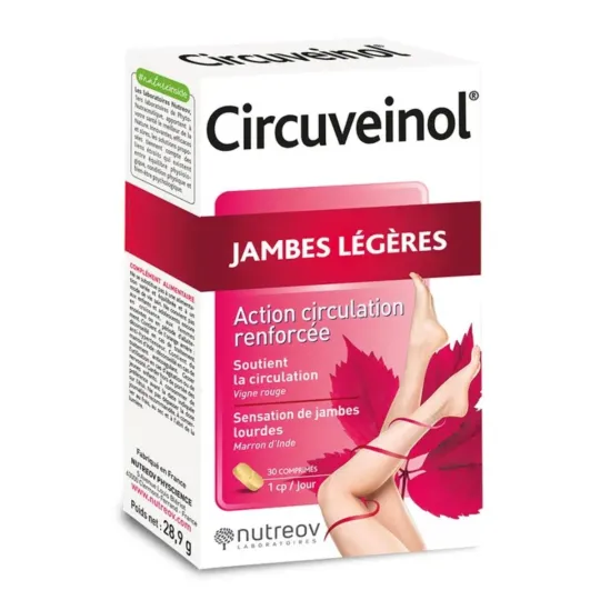 Nutreov Circuveinol 30 comprimés Nutreov Circuveinol 30 comprimés
