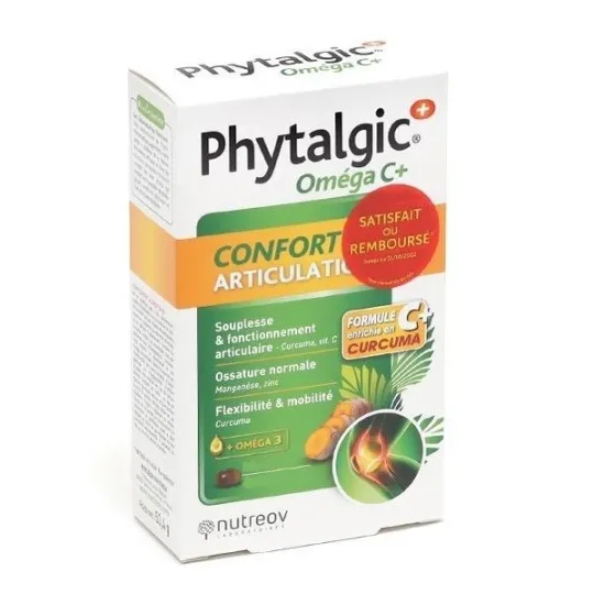 Nutreov Phytalgic Oméga C+ Confort Articulations 120 capsules Nutreov Phytalgic Oméga C+ Confort Articulations 120 capsules