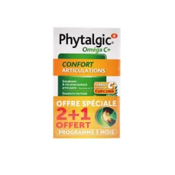 Nutreov Phytalgic Oméga C+ Confort Articulations 180 capsules dont 60 OFFERTES