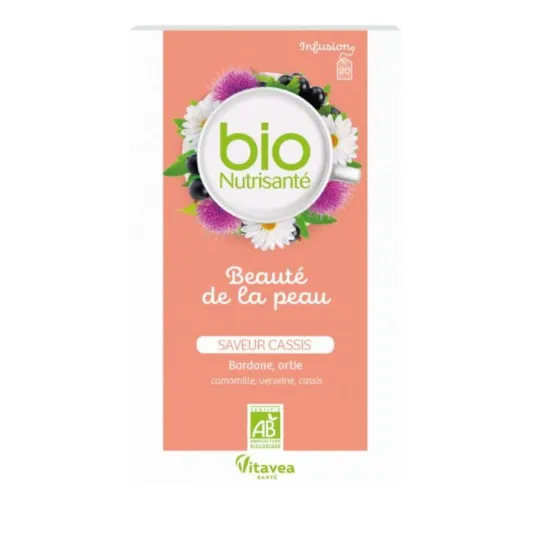 Nutrisanté Bio Infusion Beauté de la Peau 20 Sachets Nutrisanté Bio Infusion Beauté de la Peau 20 Sachets