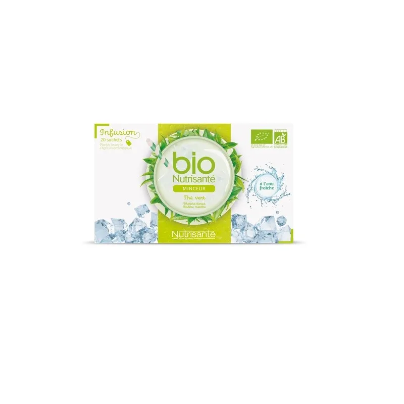 Nutrisanté Bio Infusion Froide Minceur 20 Sachets