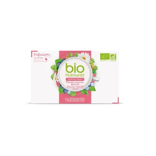 Nutrisanté Bio Infusion Ventre Idéal 20 Sachets Nutrisanté Bio Infusion Ventre Idéal 20 Sachets