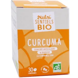Nutri'sentiels Bio Curcuma 30 comprimés