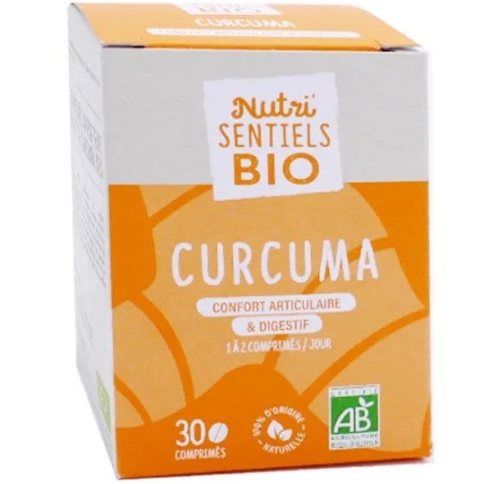 Nutri'sentiels Bio Curcuma 30 comprimés Nutri'sentiels Bio Curcuma 30 comprimés