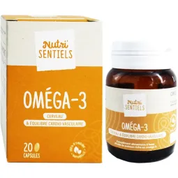 Nutri'sentiels Oméga-3 20 Capsules