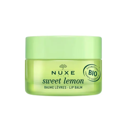 Nuxe Bio Sweet Lemon Baume Lèvres Bio Vegan 15g Nuxe Bio Sweet Lemon Baume Lèvres Bio Vegan 15g