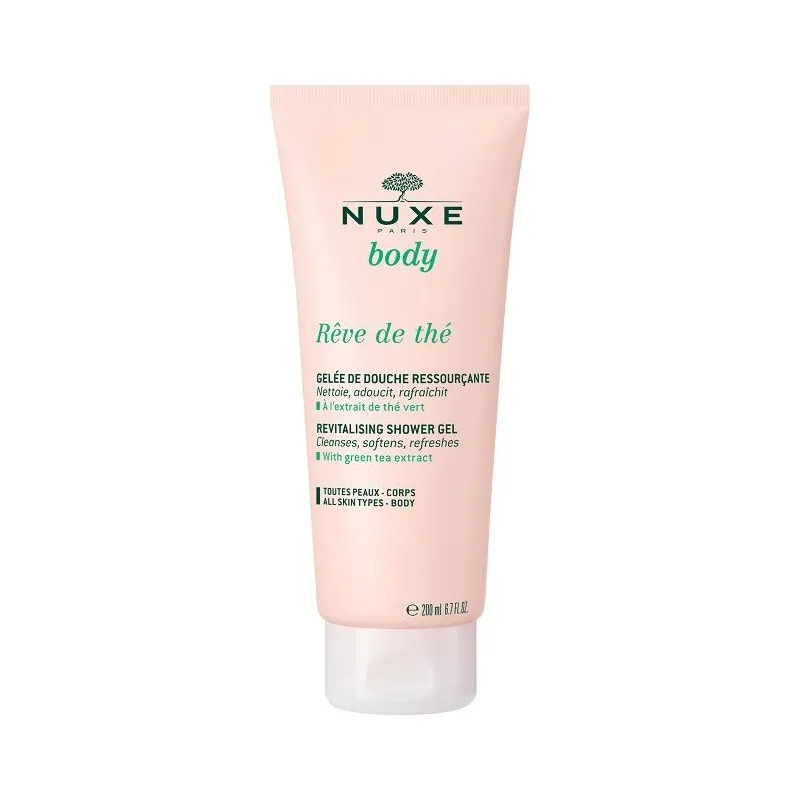 Nuxe Body Rêve de Thé Gelée de Douche Ressourçante Vegan 200ml
