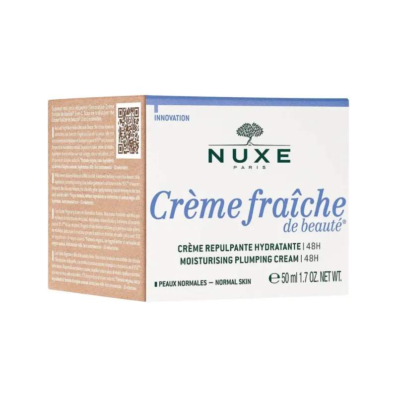Nuxe Crème Fraîche de Beauté Crème Repulpante Hydratante 48h 50ml Nuxe Crème Fraîche de Beauté Crème Repulpante Hydratante 48h 50ml