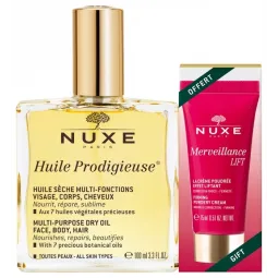 Nuxe Huile Prodigieuse 100ml +Merveillance Lift Crème Poudrée 15mlOFFERT