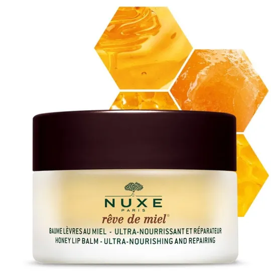 Nuxe Rêve de Miel Baume Lèvres Ultra Nourrissant et Réparateur 15g