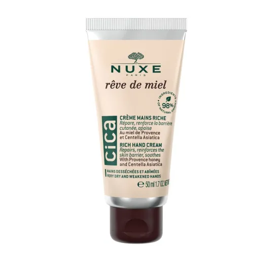 Nuxe Rêve De Miel Cica Crème Mains Riche 50ml Nuxe Rêve De Miel Cica Crème Mains Riche 50ml