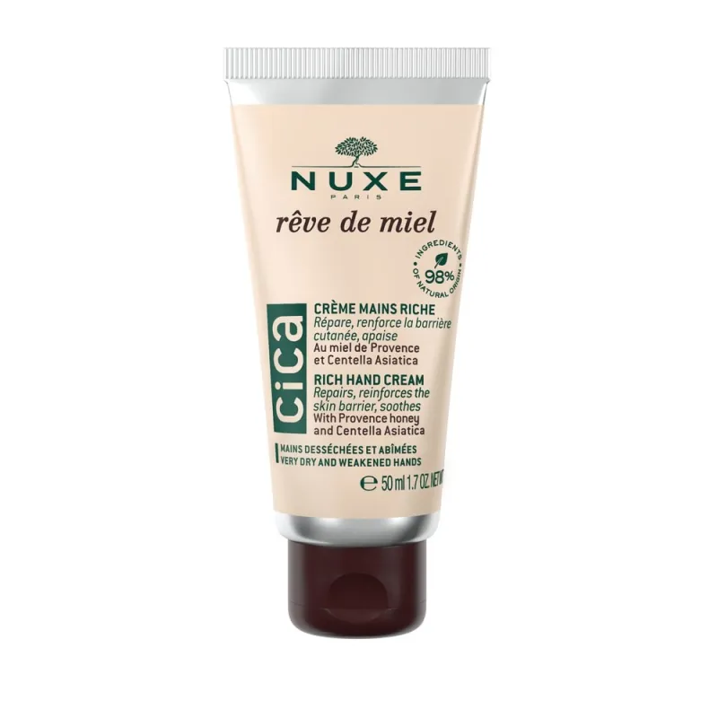 Nuxe Rêve De Miel Cica Crème Mains Riche 50ml Nuxe Rêve De Miel Cica Crème Mains Riche 50ml