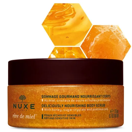 Nuxe Rêve de Miel Gommage Gourmand Nourrissant Corps 175 ml Nuxe Rêve de Miel Gommage Gourmand Nourrissant Corps 175 ml