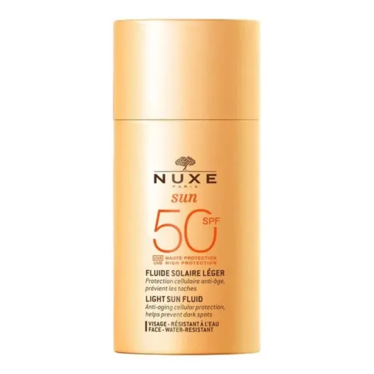 Nuxe Sun Fluide Léger Visage SPF50 50ml Nuxe Sun Fluide Léger Visage SPF50 50ml