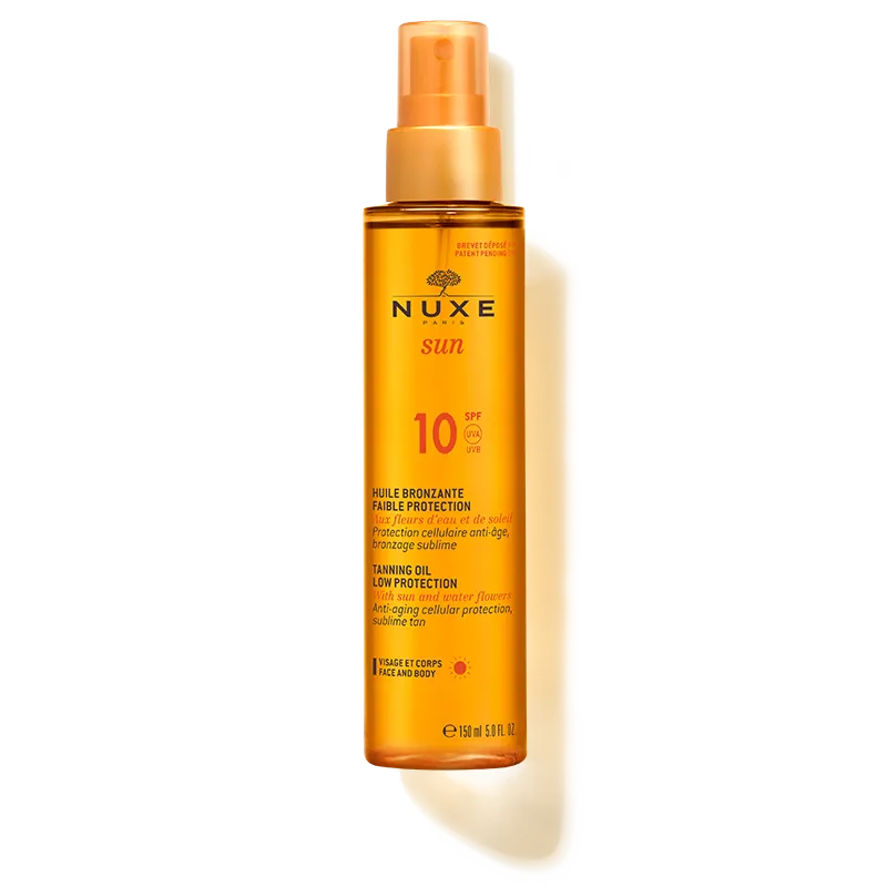 Nuxe Sun Huile Bronzante VIsage et Corps SPF 10 150ml Nuxe Sun Huile Bronzante VIsage et Corps SPF 10 150ml