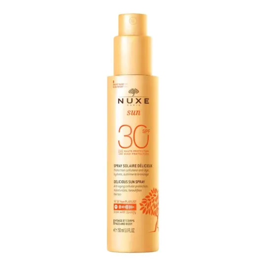Nuxe Sun Spray Lacté Visage et Corps SPF30 150ml