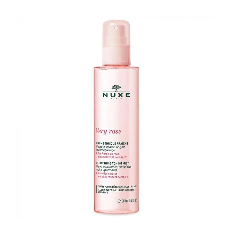 Nuxe Very Rose Brume Tonique Fraîche 200ml Nuxe Very Rose Brume Tonique Fraîche 200ml