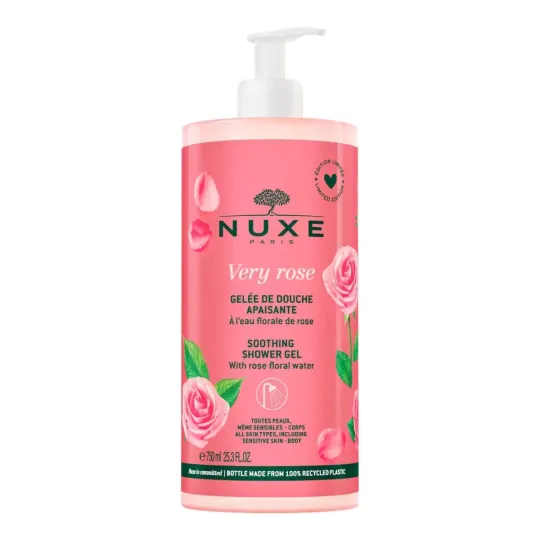 Nuxe Very Rose Gelée de Douche Apaisante 750ml
