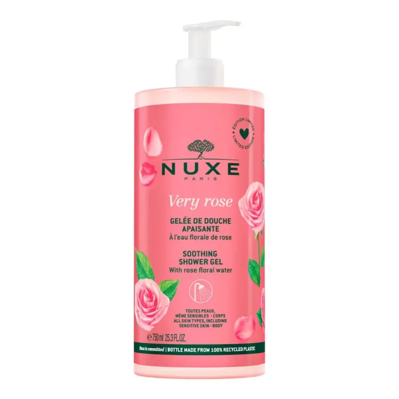 Nuxe Very Rose Gelée de Douche Apaisante 750ml