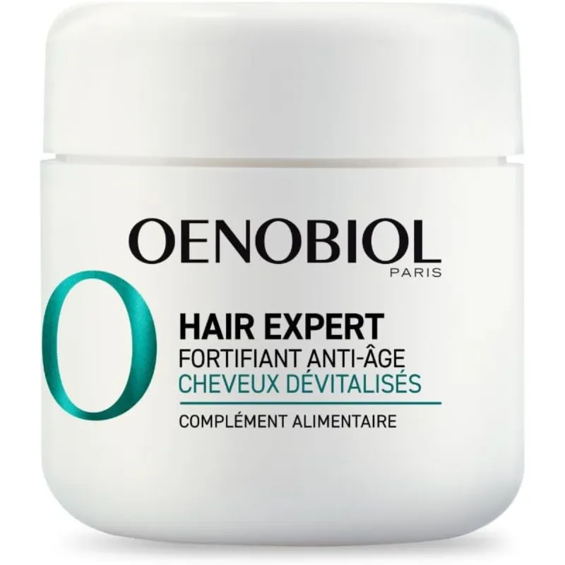 Oenobiol Hair Expert Anti-âge Cheveux Dévitalisés 60 capsules Oenobiol Hair Expert Anti-âge Cheveux Dévitalisés 60 capsules