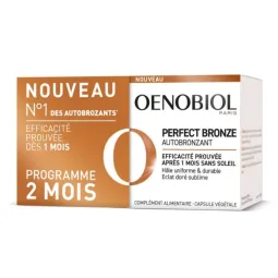 Oenobiol Perfect Bronze Autobronzant 2X30 capsules