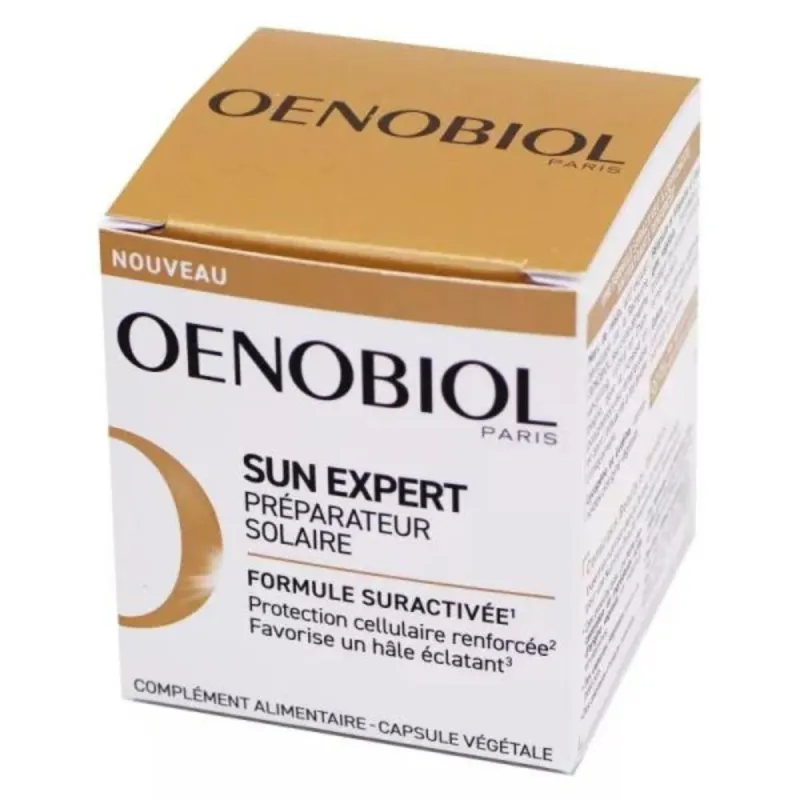 Oenobiol Sun Expert Préparateur Solaire 30 capsules Oenobiol Sun Expert Préparateur Solaire 30 capsules