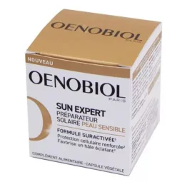 Oenobiol Sun Expert Préparateur Solaire Peau Sensible 30 Capsules